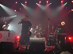 Le Peuple de l'Herbe (Pee, Psychostick, Spagg & JC 001), live at Rocktambule festival in Grenoble, France 2007