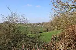 A general view of Le Plessis-Patte-d'Oie