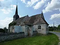 The church in Le Plessis-Sainte-Opportune