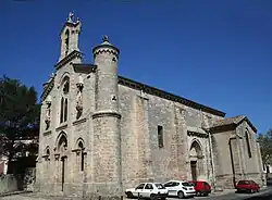 The church of Sainte-Catherine