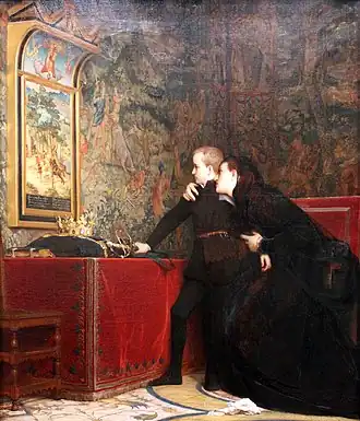 The Oath of Henri de Guise by Pierre-Charles Comte