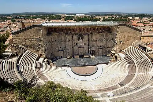 Roman theatre in Orange