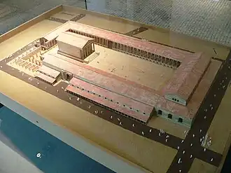 Model of the forum of Lutecia (Paris)