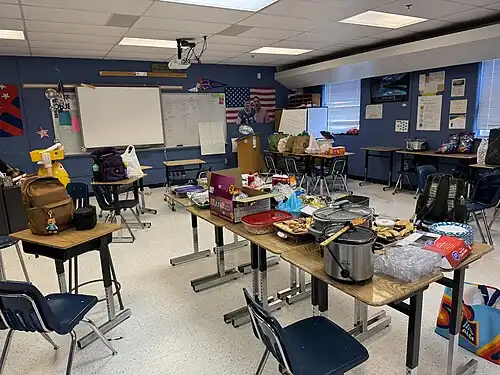 Leadership winter potluck