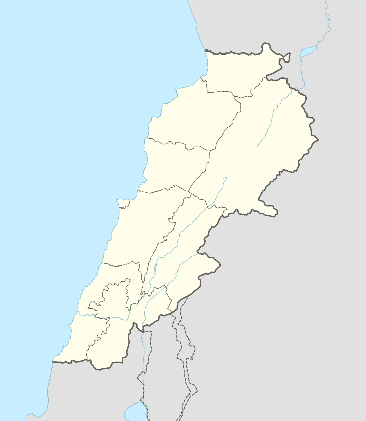 Castle of St. Louis is located in Lebanon