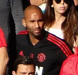 Lee Grant made two appearances for Manchester United.[60]