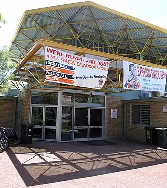 Leeming recreation centre entrance