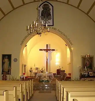 View of the chancel