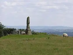 Legg's cross on Dere Street near Bolam in County Durham