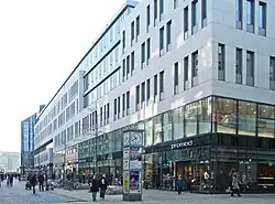 Institute building of the Leipzig university between Universitätsstrasse and Augustusplatz (2013)