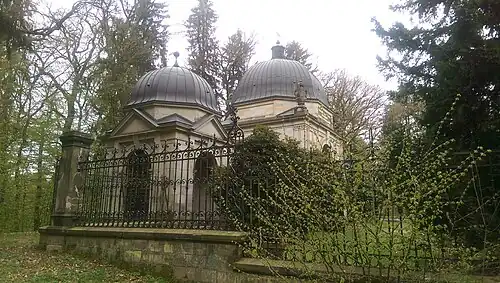 Mausoleum of the Lenoir family in Fürstenhagen.