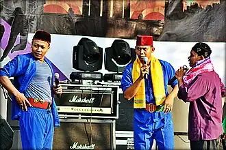 A lenong performance