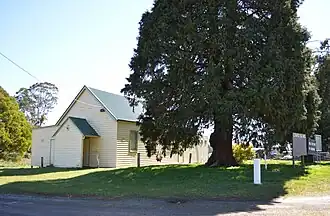Public hall, built in 1884