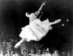 Olga Lepeshinskaya as Kitri, 1940