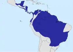 Map of range