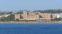 Grande albergo delle Rose, now Casino Rhodos, Rhodes, built with Michele Platania