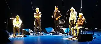Les Charbonniers de l'Enfer performing in 2018