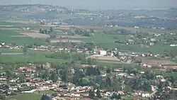 A general view of Les Olmes