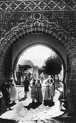 Entrance to the Bousbir