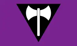 Lesbian pride flag