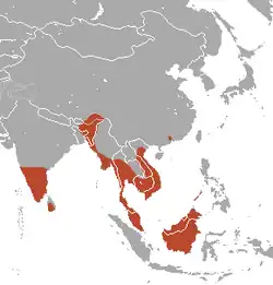 Map of range