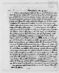 Letter from Thomas Jefferson to Benjamin Waller, 1793.