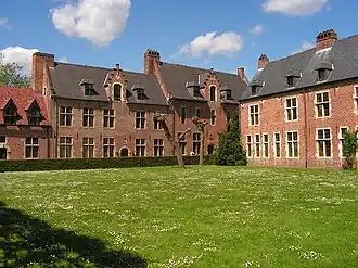 View of the Great Beguinage in Leuven