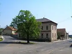 Crossroads in Libkovice pod Řípem