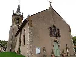 The church in Lidrezing