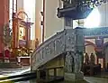 Renaissance pulpit from 1586 to 1588