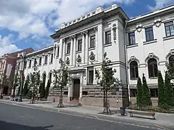 Former building in Vilnius, Lithuania