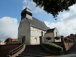 The church in Lieu-Saint-Amand