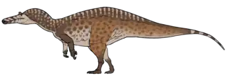 Life restoration of the African spinosaurid Suchomimus tenerensis
