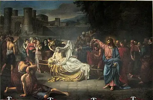 The resurrection of the son of the widow of Nain