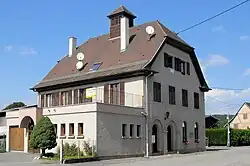 The village hall in Linsdorf