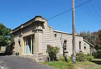 The Barr building, once home to the local doctor's surgery and a haberdasher/glovemaker