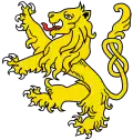 Lion with tail nowed