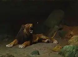 Lion Snapping at a Butterfly, 1889, Carnegie Museum of Art