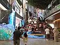 A public amphitheatre near the main lobby