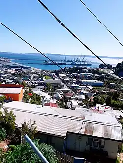 Lirquén from Cerro Rahue