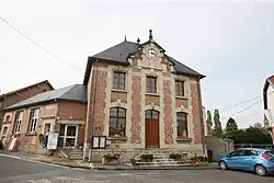 The town hall in Liry