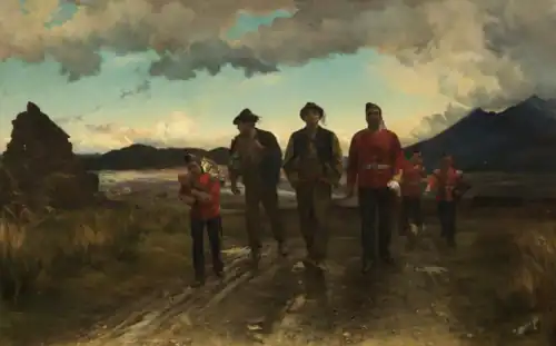 Listed for the Connaught Rangers (1878), Bury Art Museum