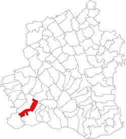 Location in Teleorman County