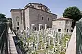 Little Hagia Sophia view from graveyard at the rear