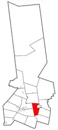 Location of town in Herkimer County
