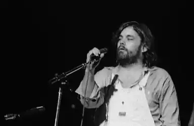 George performing in Buffalo, New York, in 1977
