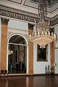 Corner of the Large Ballroom, Liverpool Town Hall (completed 1820; Grade I)