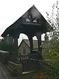 Llanbadarn Fynydd. Lych Gate 1894, presumably by Williams