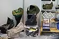 Different types of Brunei tengolok on display
