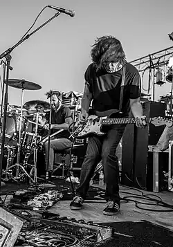 Local H performing live in 2014